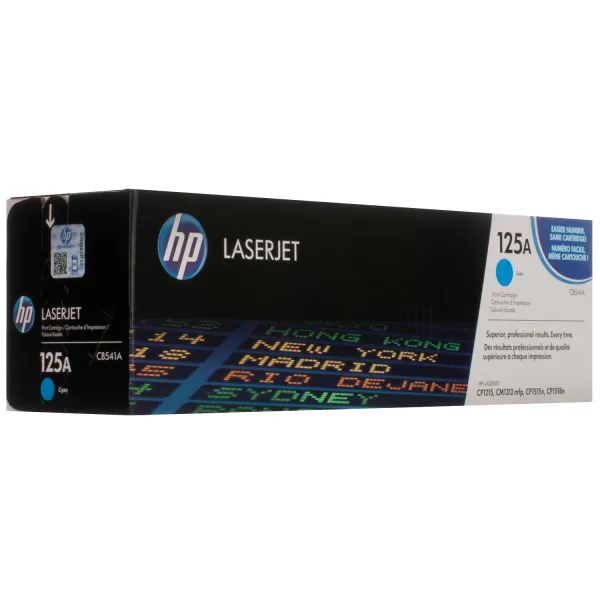 Картридж 125A блакитний HP (CB541A)