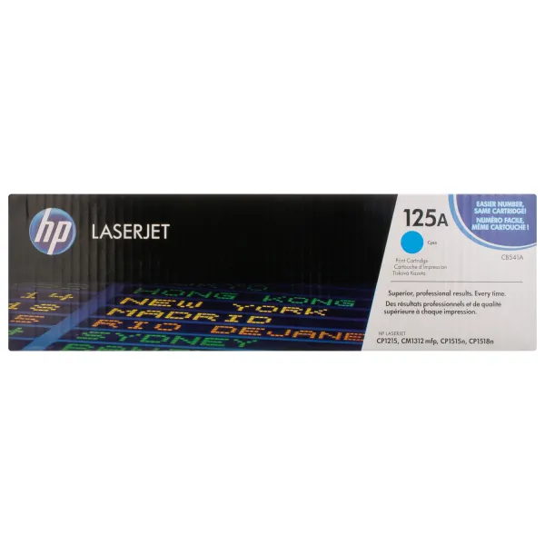 Картридж 125A блакитний HP (CB541A) - Фото 6