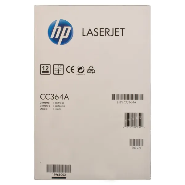 Картридж 64A чорний HP (CC364A) - Фото 4