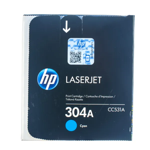 Картридж 304A блакитний HP (CC531A) - Фото 4