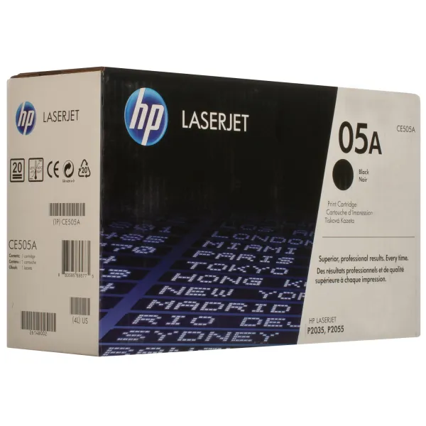 Картридж 05A чорний HP (CE505A)