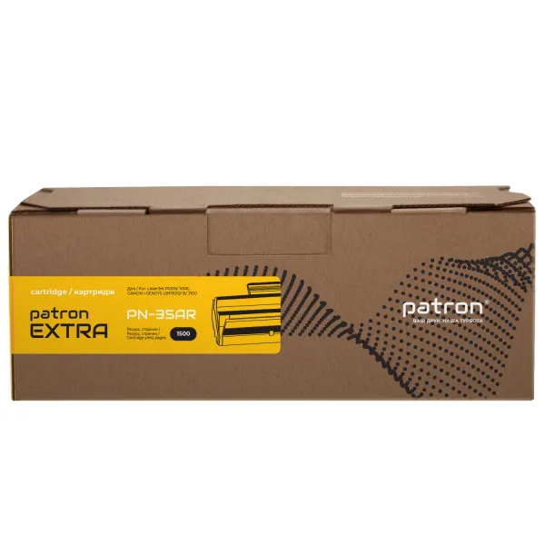 Картридж сумісний HP 35A (CB435A) Extra Patron (PN-35AR) - Фото 4