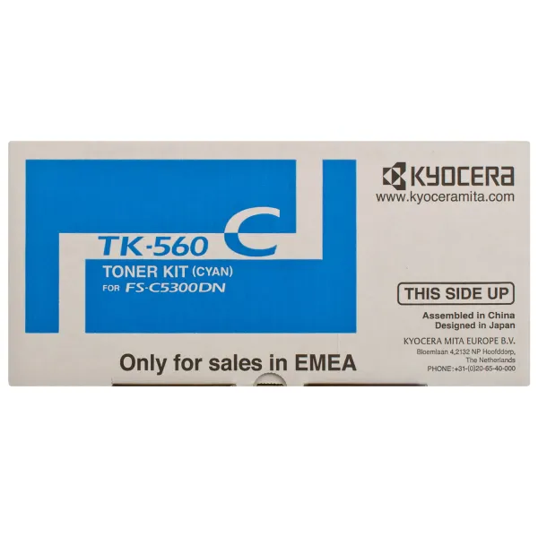 Тонер-картридж TK-560 блакитний Kyocera Mita (1T02HNCEU0) - Фото 5