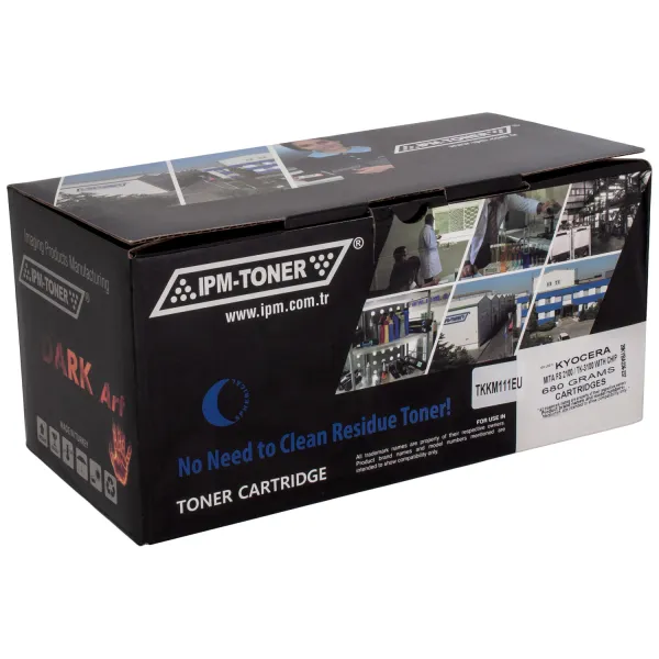 Тонер-картридж сумісний Kyocera Mita TK-3100 6K IPM (TKKM111EU) - Фото 3