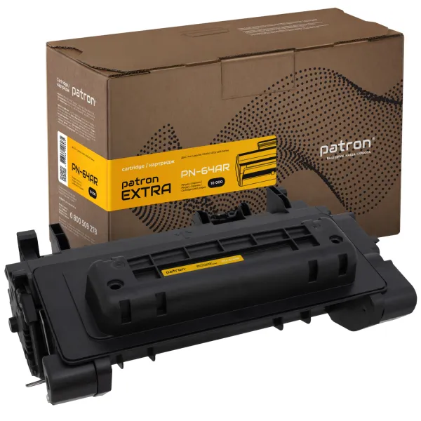 Картридж сумісний HP 64A (CC364A) Extra Patron (PN-64AR)