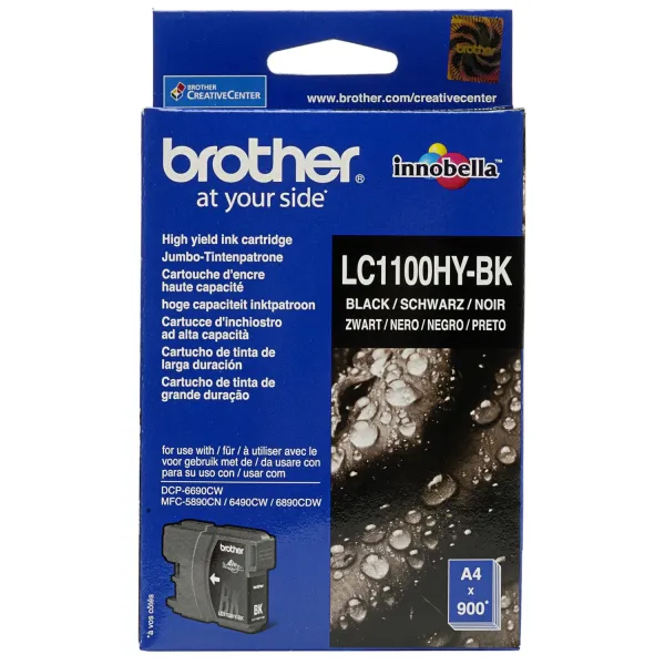 Картридж LC1100HYBK чорний Brother