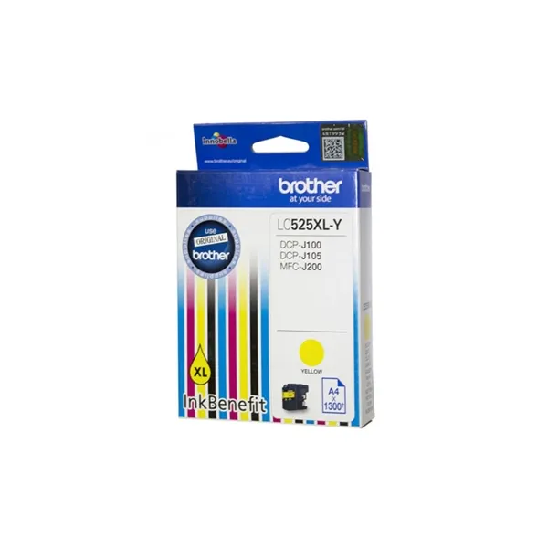 Картридж LC525XLY жовтий Brother