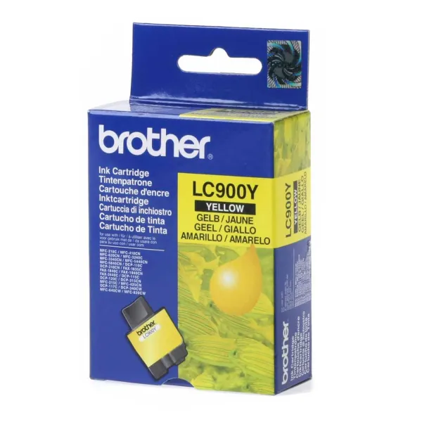 Картридж LC900Y жовтий Brother - Фото 2