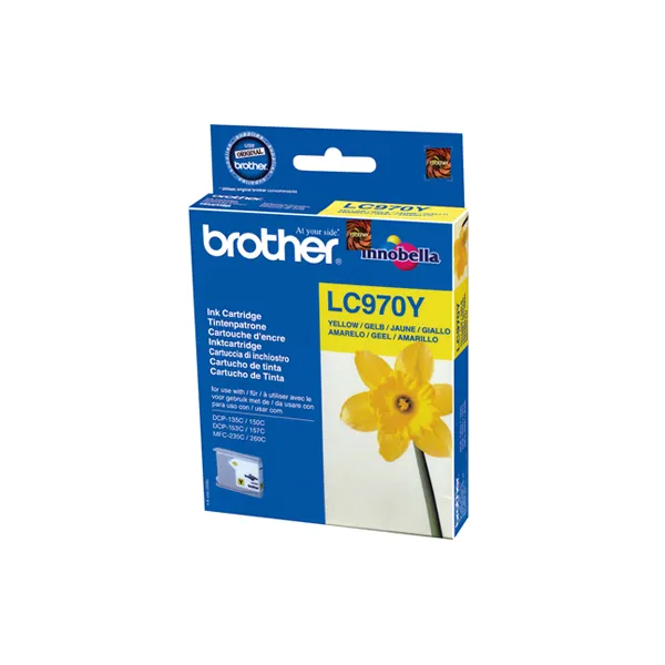 Картридж LC970Y жовтий Brother