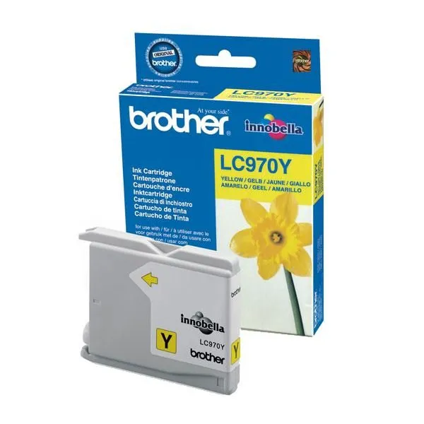 Картридж LC970Y жовтий Brother - Фото 2