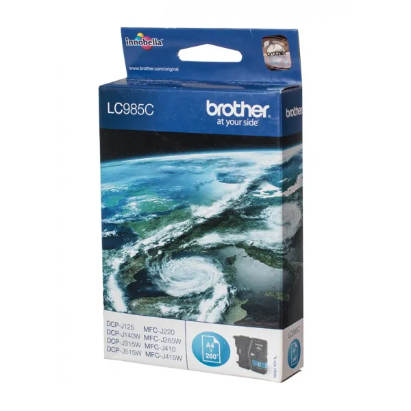 Картридж LC985C блакитний Brother - Фото 2