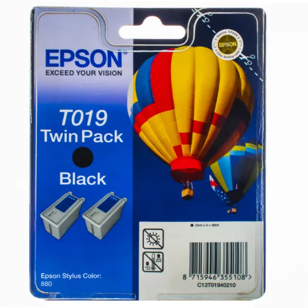 Картридж T019402 чорний Epson (C13T01940210) (2)