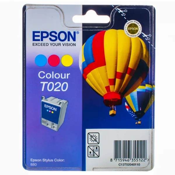 Картридж T020401 кольоровий Epson