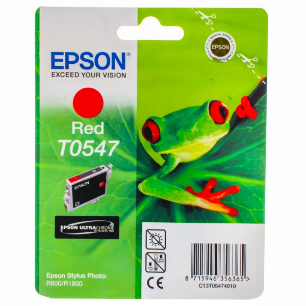 Картридж C13T05474010 красный Epson