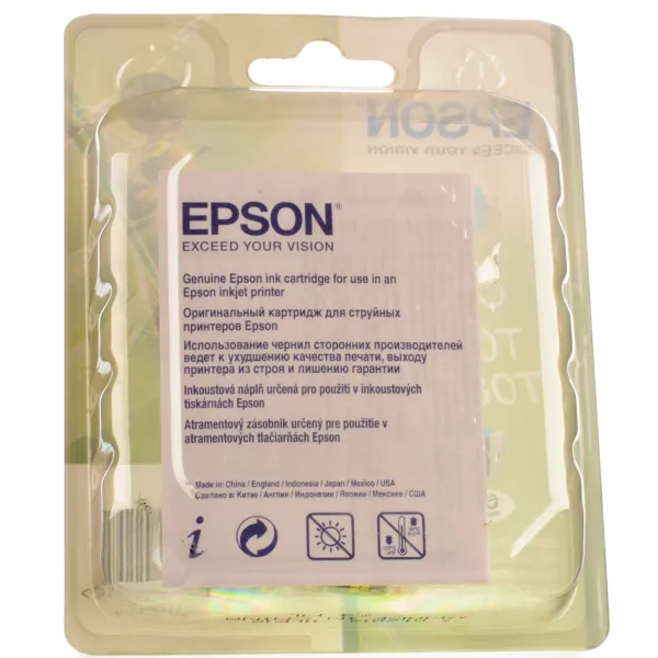 Картридж T08254A/T11254A світло-блакитний Epson (C13T11254A) - Фото 3