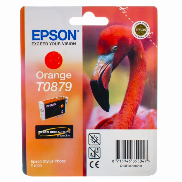 Картридж T087940 оранжевый Epson (C13T08794010)