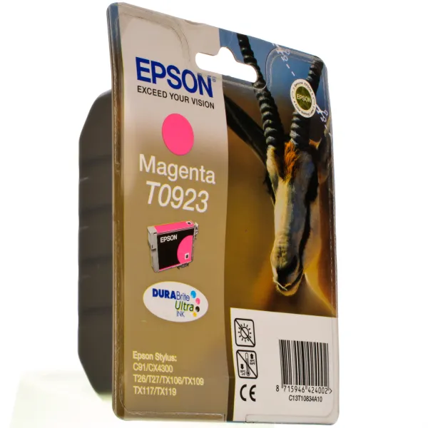 Картридж T09234A/T10834A пурпуровий Epson (C13T10834A10)