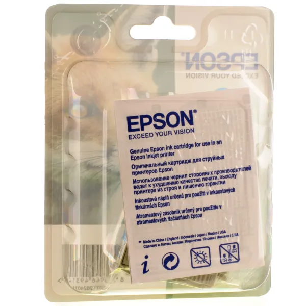 Картридж T12824A блакитний Epson (C13T12824011/C13T12824012) - Фото 2