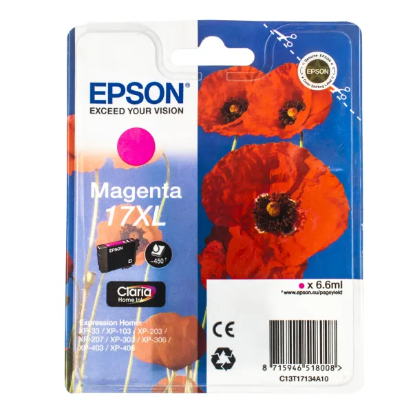 Картридж T17134A пурпуровий Epson (C13T17134A10)