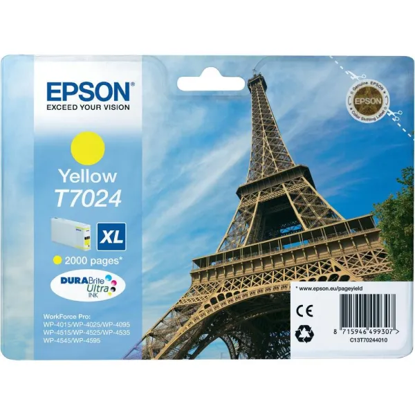 Картридж C13T70244010 жовтий Epson XL