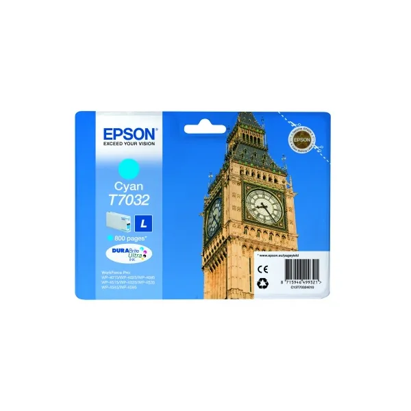 Картридж C13T70324010 блакитний Epson L