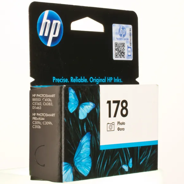 Картридж №178  фото чорний HP (CB317HE)