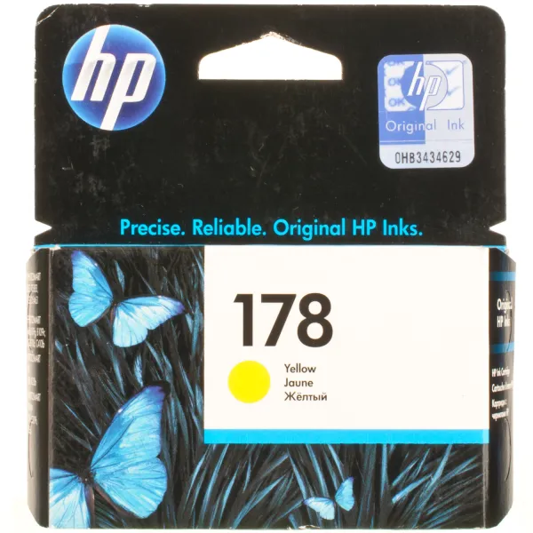 Картридж №178 жовтий HP (CB320HE) - Фото 2