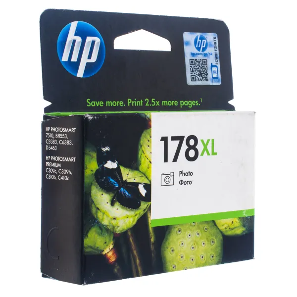 Картридж PS CB322HE фото чорний HP (№178XL)