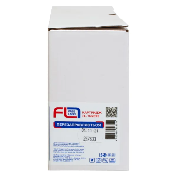 Тонер-картридж сумісний Brother TN-2075 Free Label (FL-TN2075) - Фото 3