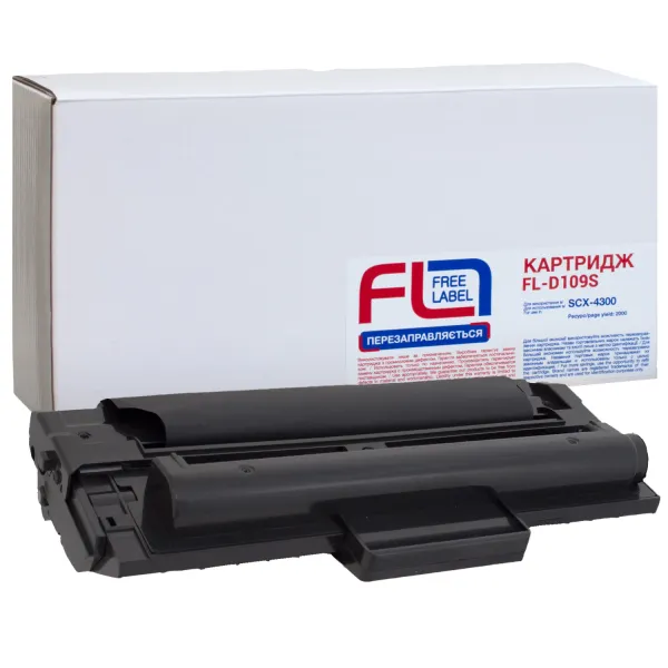 Картридж сумісний Samsung MLT-D109S (SCX-4300) Free Label (FL-D109S)