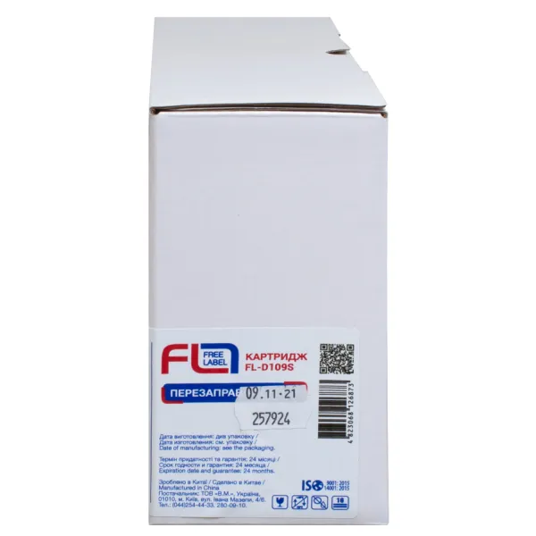Картридж сумісний Samsung MLT-D109S (SCX-4300) Free Label (FL-D109S) - Фото 2