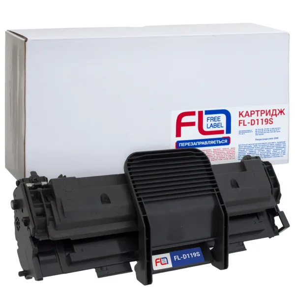 Картридж сумісний Samsung MLT-D119S (ML-1610/ML-2010/SCX-4521) Free Label (FL-D119S)