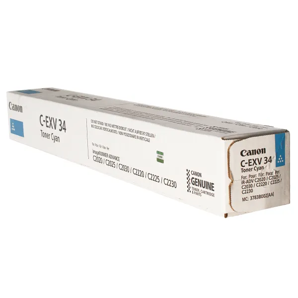 Тонер-картридж C-EXV34 блакитний Canon (3783B002)