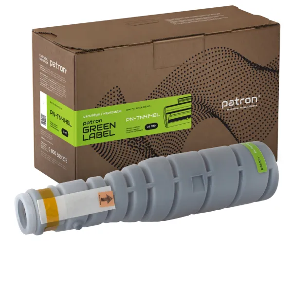 Тонер-картридж совместимый Konica Minolta TN414 Green Label Patron (PN-TN414GL)