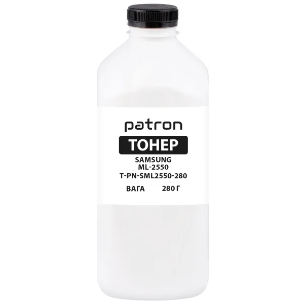 Тонер Samsung ML-2550 флакон, 280 г Patron (PN-SML2550-280)