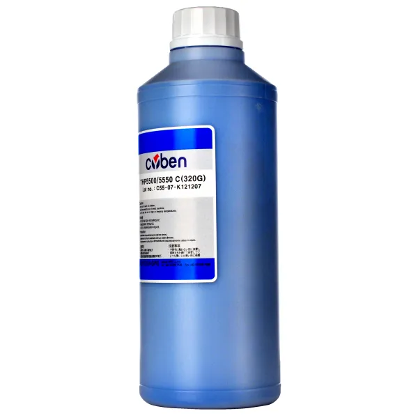 Тонер HP CLJ 5500 флакон, 320г, блакитний Hanp - Фото 2