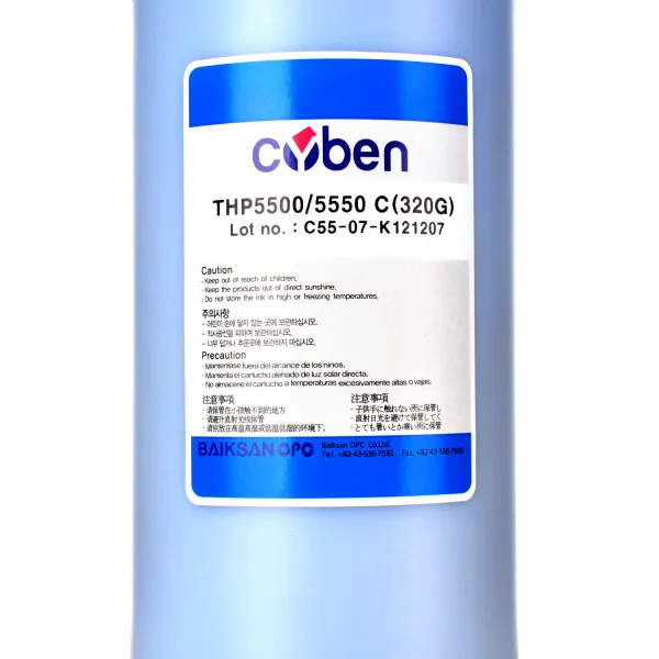 Тонер HP CLJ 5500 флакон, 320г, блакитний Hanp - Фото 3