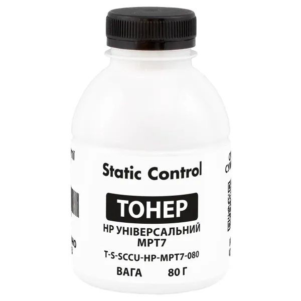 Тонер HP універсальний MPT7 флакон, 80 г SCC (TSM-MPT7-080)