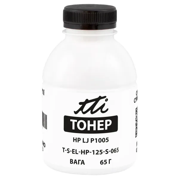 Тонер HP LJ P1005 флакон, 65 г TTI (TSM-T125-S-065)