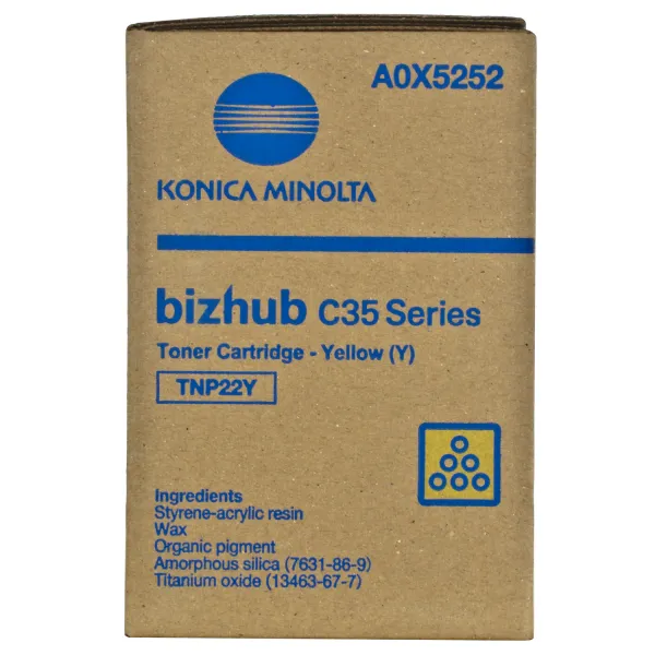 Тонер-картридж TNP-22Y жовтий Konica Minolta (A0X5252) - Фото 2