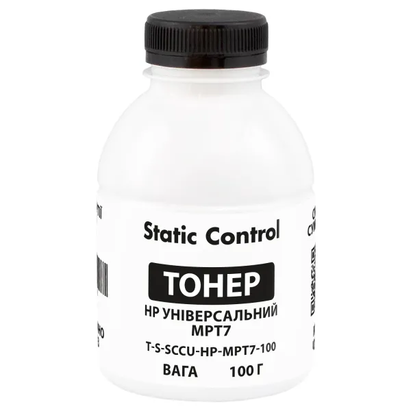 Тонер HP універсальний MPT7 флакон, 100 г SCC (TSM-MPT7-100)