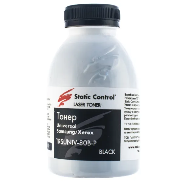 Тонер Samsung універсальний TRSUNIV флакон, 80 г SCC (TRSUNIV-80B-P)