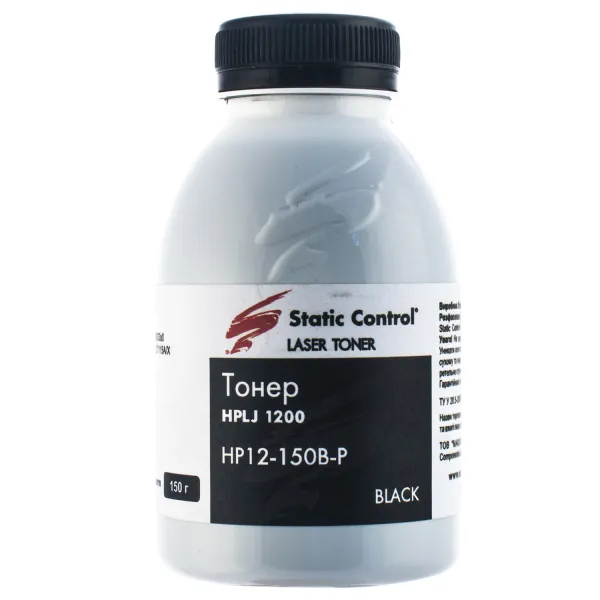 Тонер HP LJ 1200 флакон, 150 г SCC (HP12-150B-P)