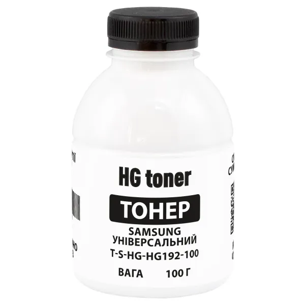Тонер Samsung універсальний флакон, 100 г HG toner (TSM-HG192-100)