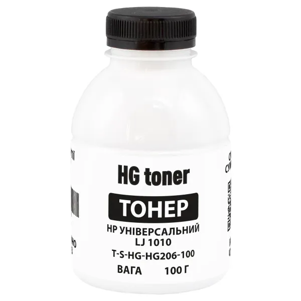 Тонер HP універсальний LJ 1010 флакон, 100 г HG toner (TSM-HG206-100)