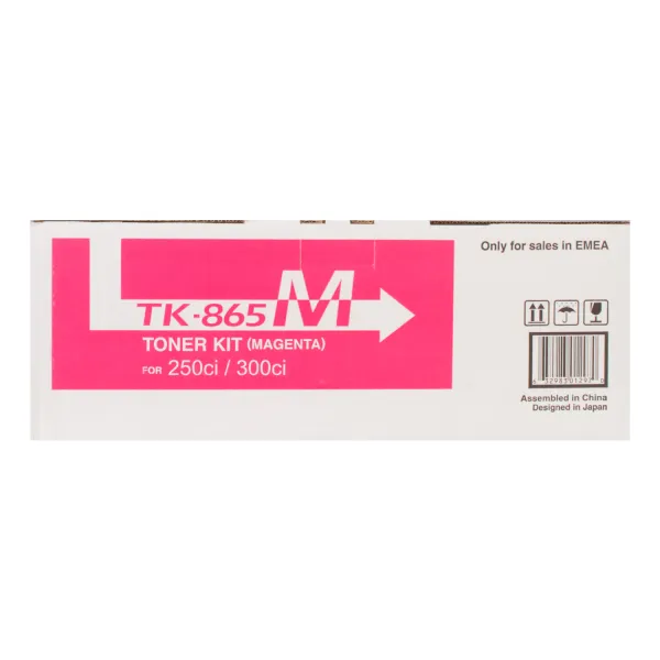 Тонер-картридж TK-865 пурпуровий Kyocera Mita (1T02JZBEU0) - Фото 4