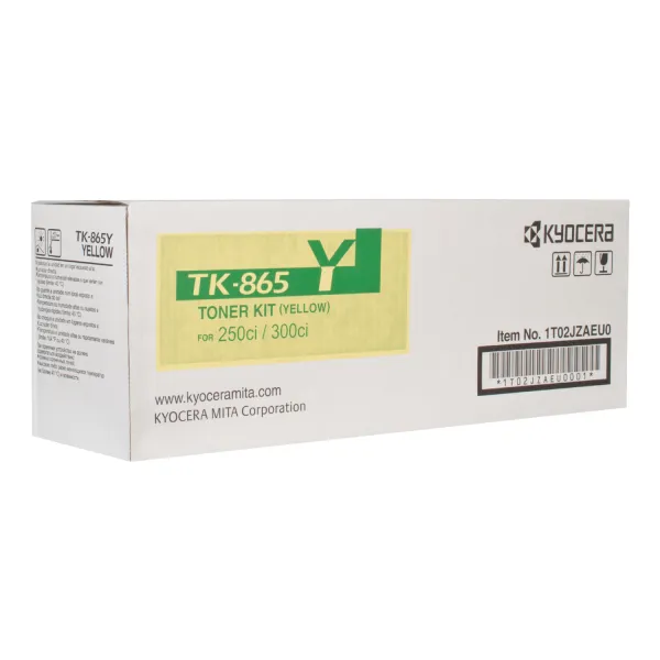 Тонер-картридж TK-865 жовтий Kyocera Mita (1T02JZAEU0)