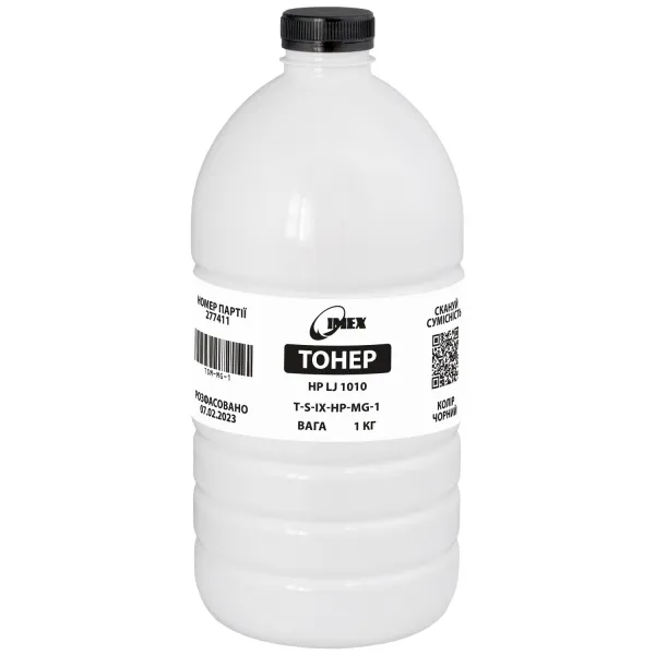 Тонер HP LJ 1010 флакон, 1 кг Imex (TSM-MG-1)