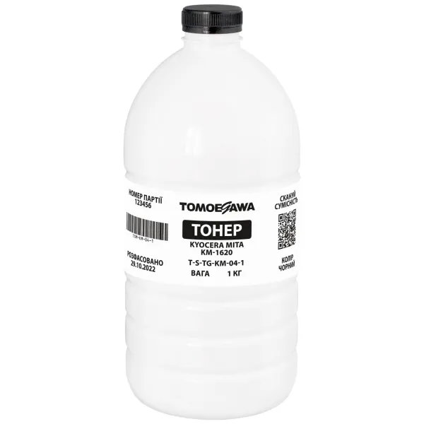 Тонер Kyocera Mita KM-1620 флакон, 1 кг Tomoegawa (TSM-KM-04-1)