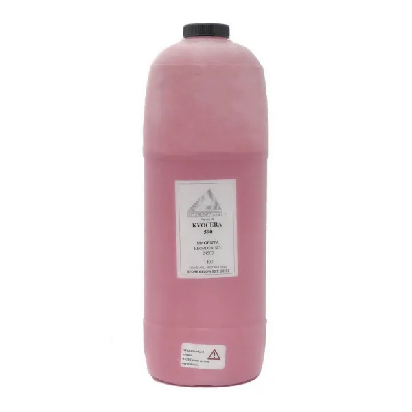 Тонер Kyocera Mita FS-C2026MFP флакон, 1 кг, пурпуровий Delacamp/MK Imaging (24502)